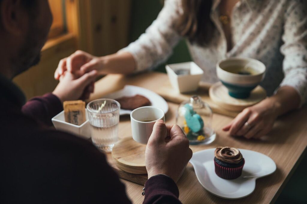 Couples on a date