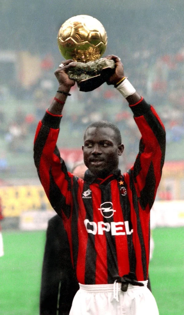 George Weah first African to win Ballon d'Or