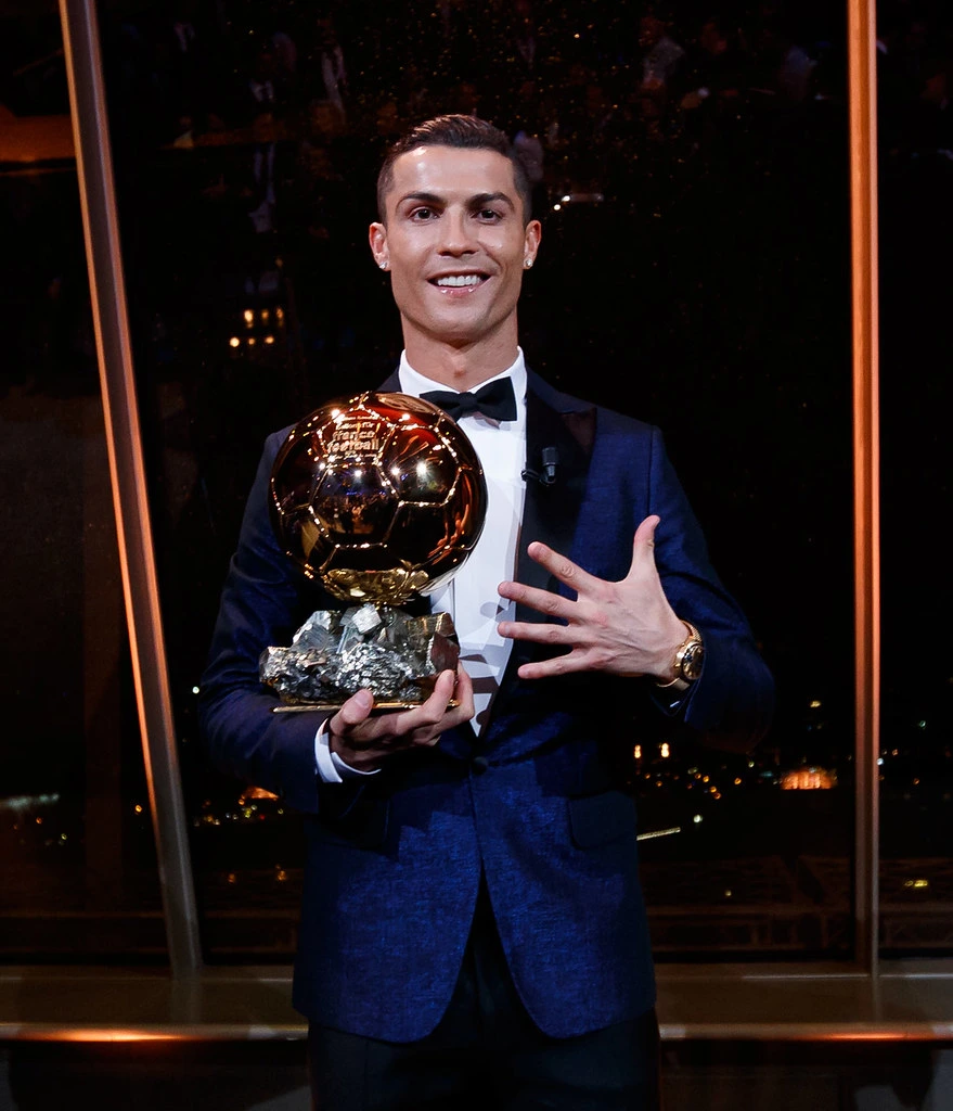 Cristiano Ronaldo wins Ballon d'Or