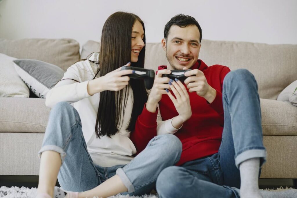 Playing games can improve a relationship